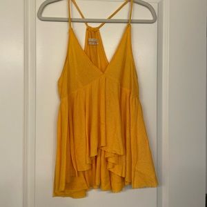 Urban outfitters mustard color tank top